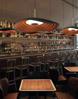 Sculptural Wave Pendant Lamp