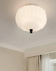Vintage-Style Glass Ceiling Lamp