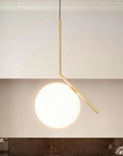 Opaline Glass Pendant Lamp