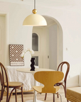 Dome-Shaped Pendant Lamp