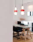 Bonbon-Inspired Glass Pendant Lamp