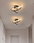 Intertwined Ribbon Ceiling Lamp