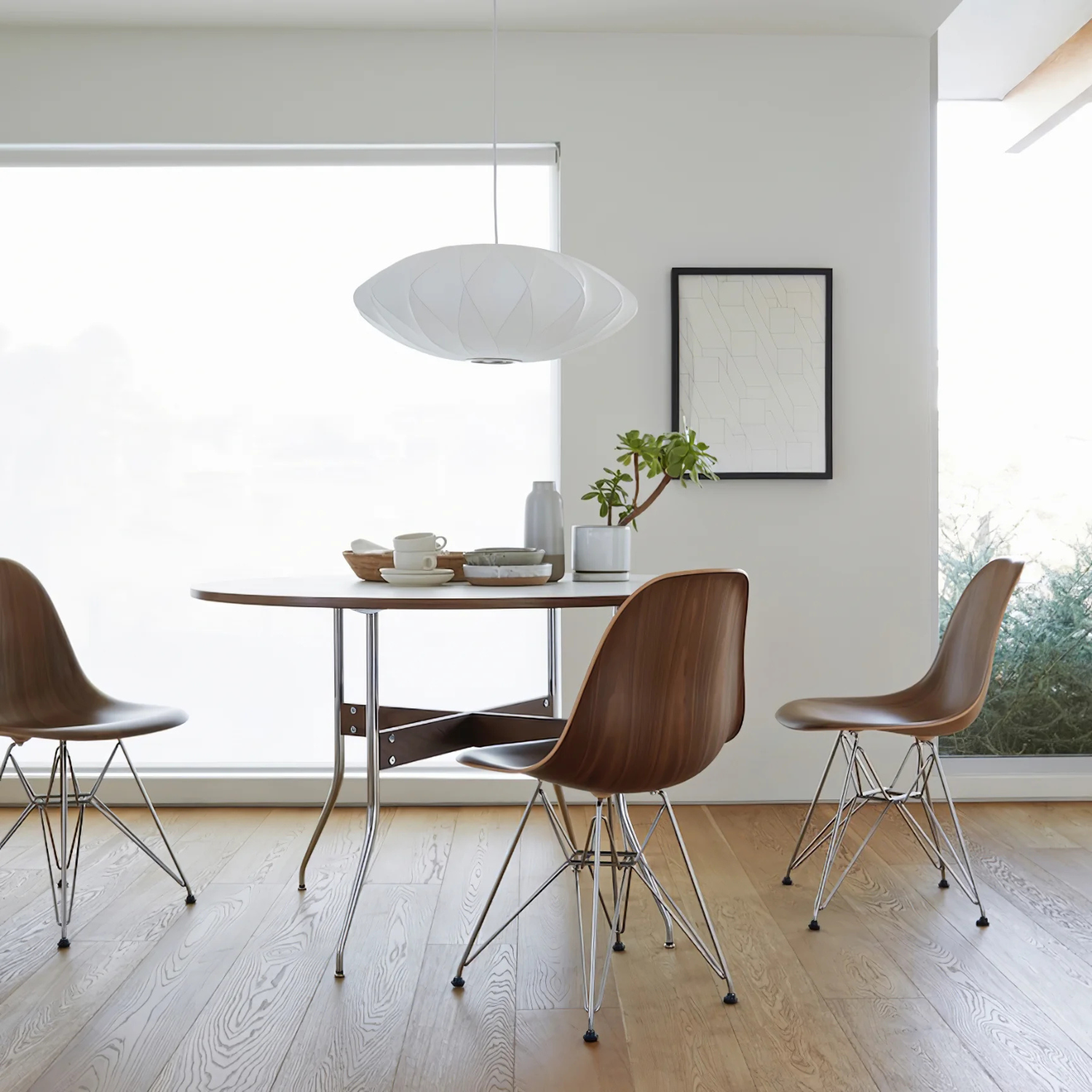 Floating Draped Pendant Lamp