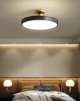 Scandinavian-Japandi Flush Ceiling Lamp