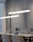 Elongated Cylinder Pendant Lamp