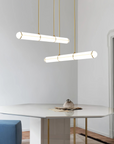 Elongated Cylinder Pendant Lamp