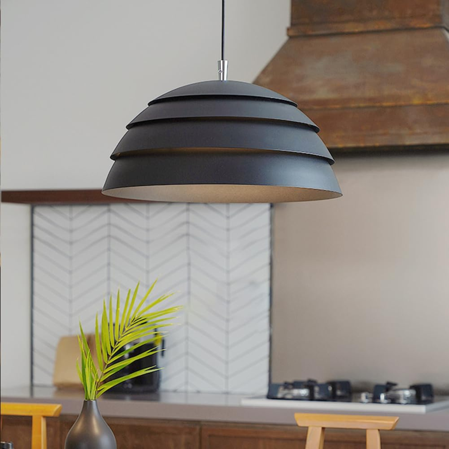 Iron Layered Pendant Lamp