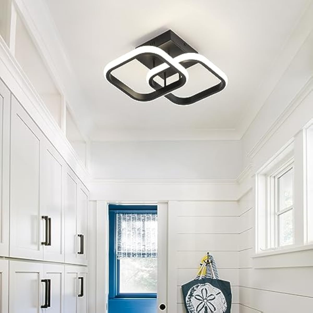 Square Intersecting Ceiling Lamp