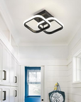 Square Intersecting Ceiling Lamp
