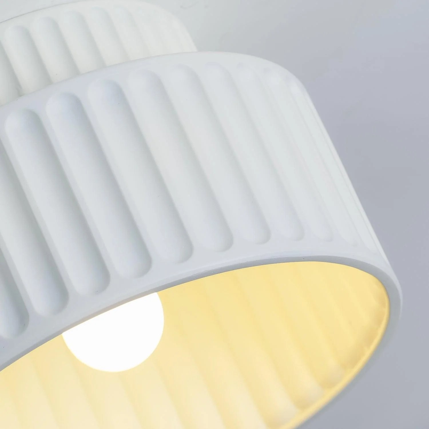 Ribbed Ceiling Lamp