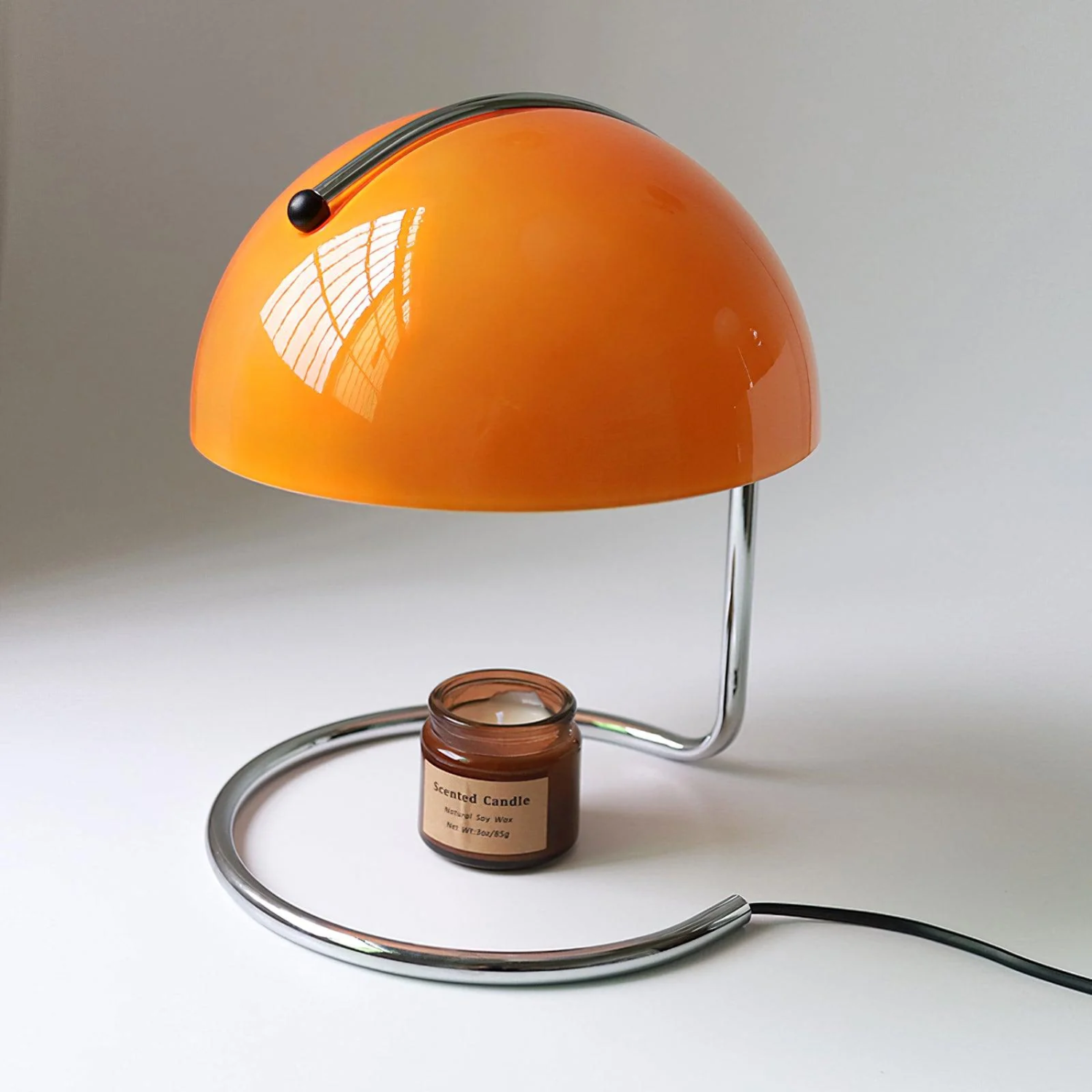 Curved Sculptural Table Lamp
