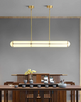 Elongated Cylinder Pendant Lamp