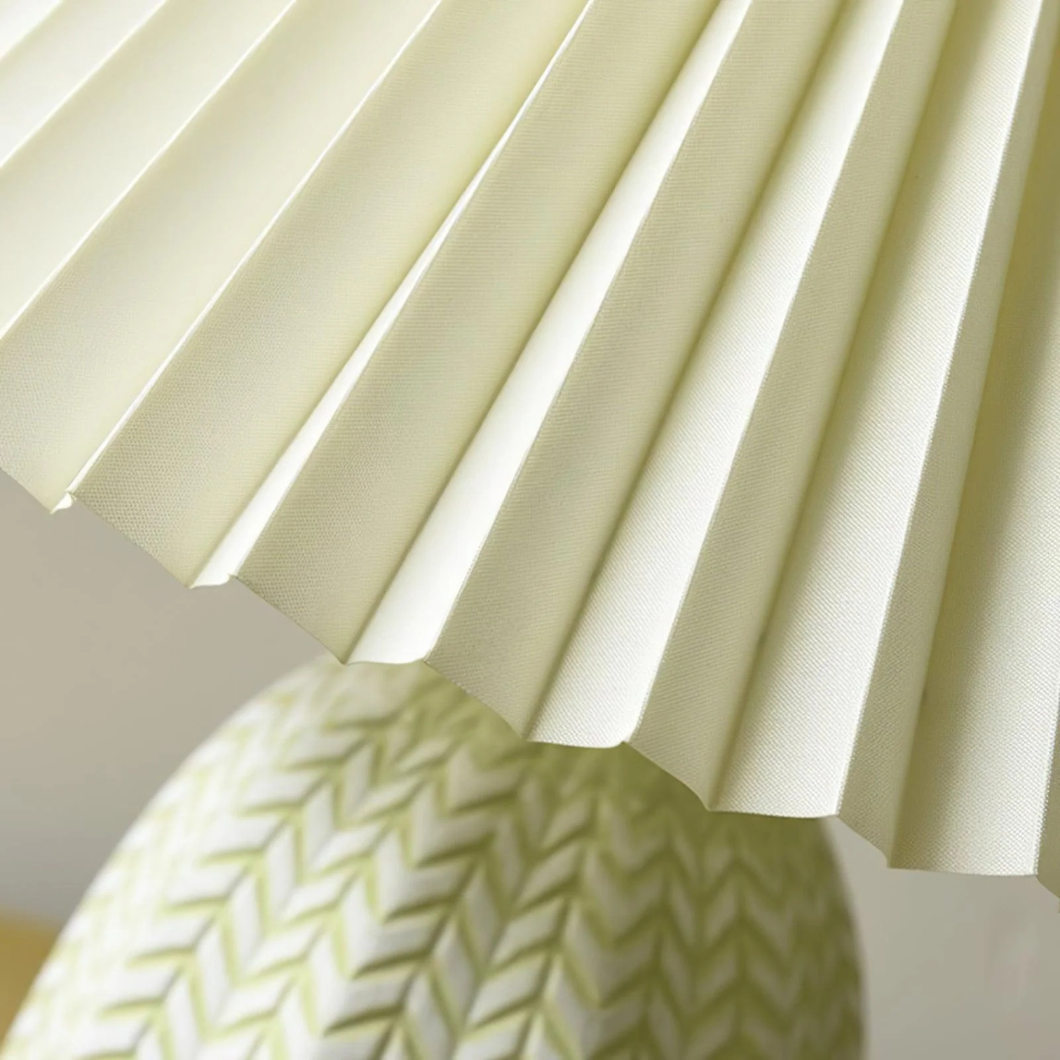 Pleated Table Lamp