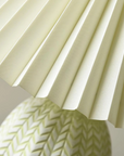 Pleated Table Lamp