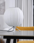 Textured Spherical Table Lamp