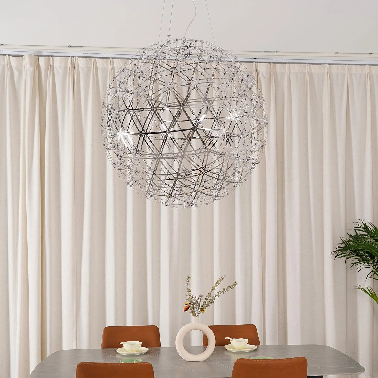 Geometric Sphere Pendant Lamp