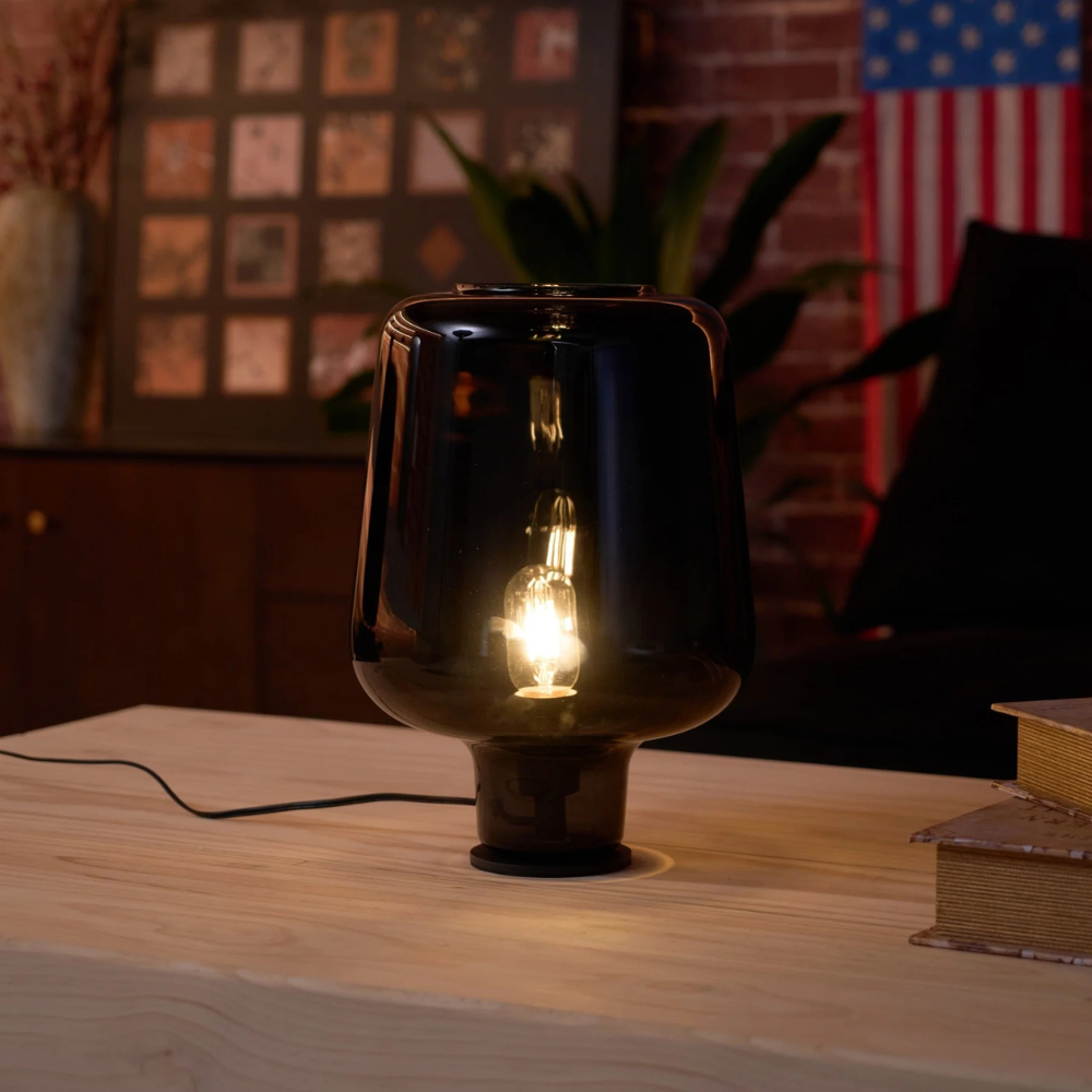 Minimalist Glass Table Lamp