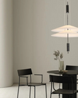 Sculptural Floating Pendant Lamp