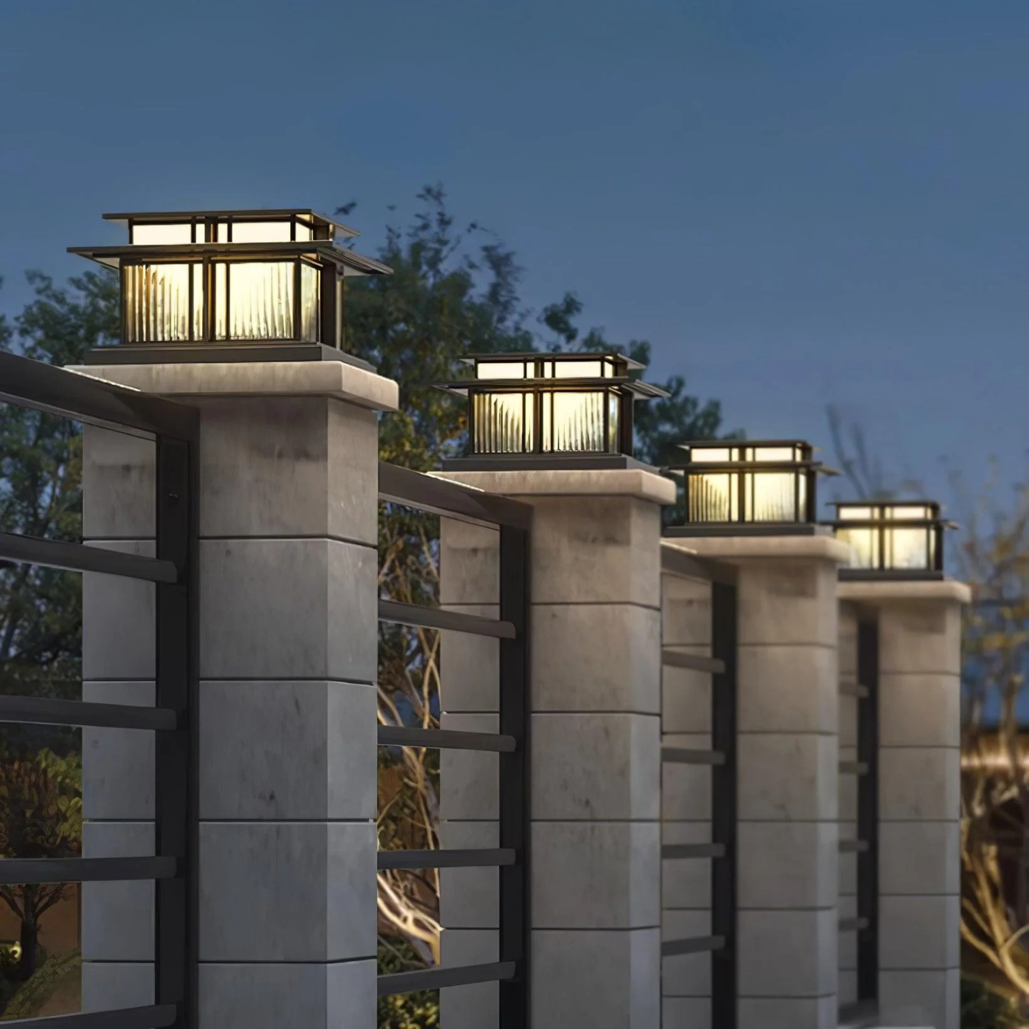 Architectural Outdoor Wall Lantern