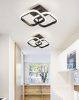 Square Intersecting Ceiling Lamp