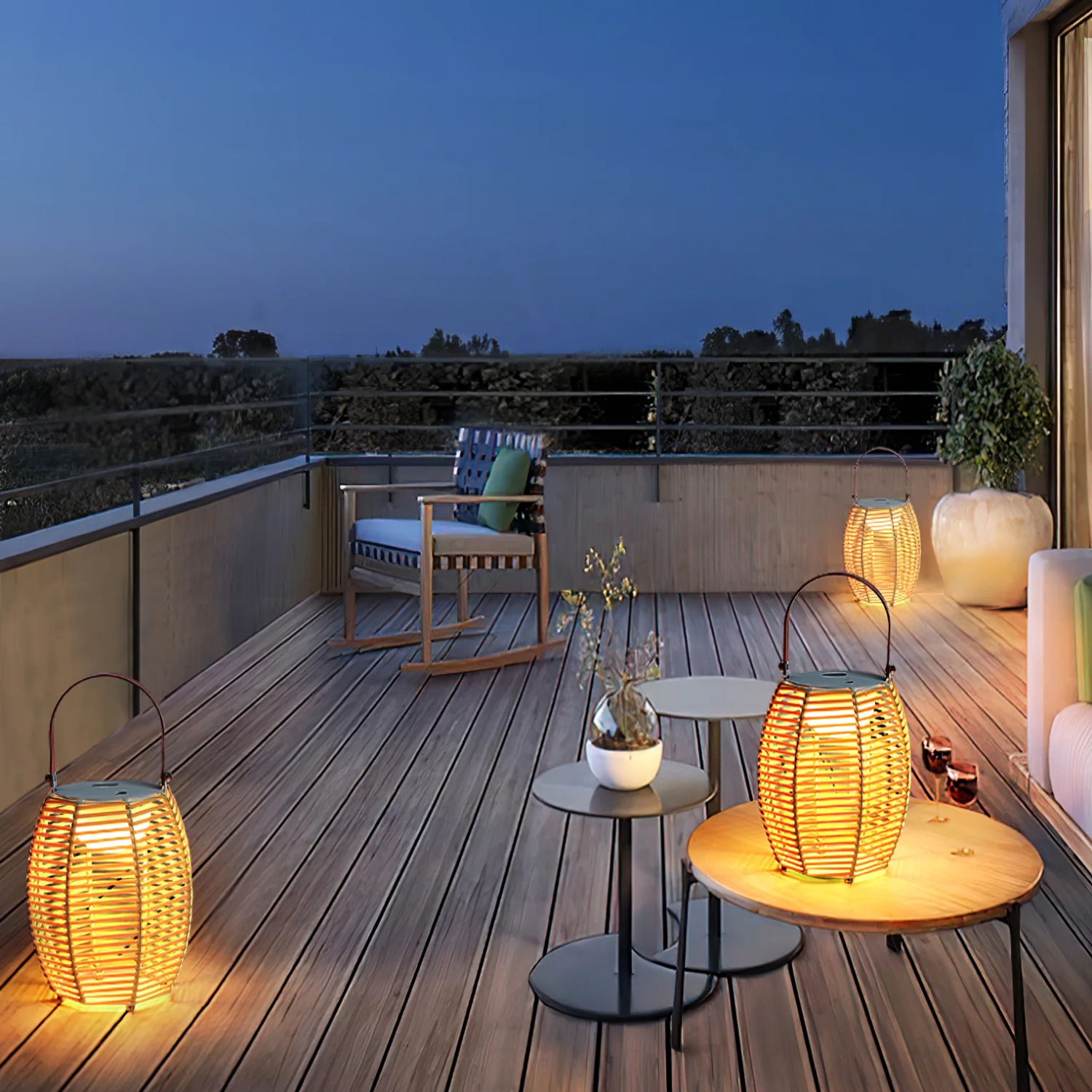 Rechargeable Outdoor Lantern