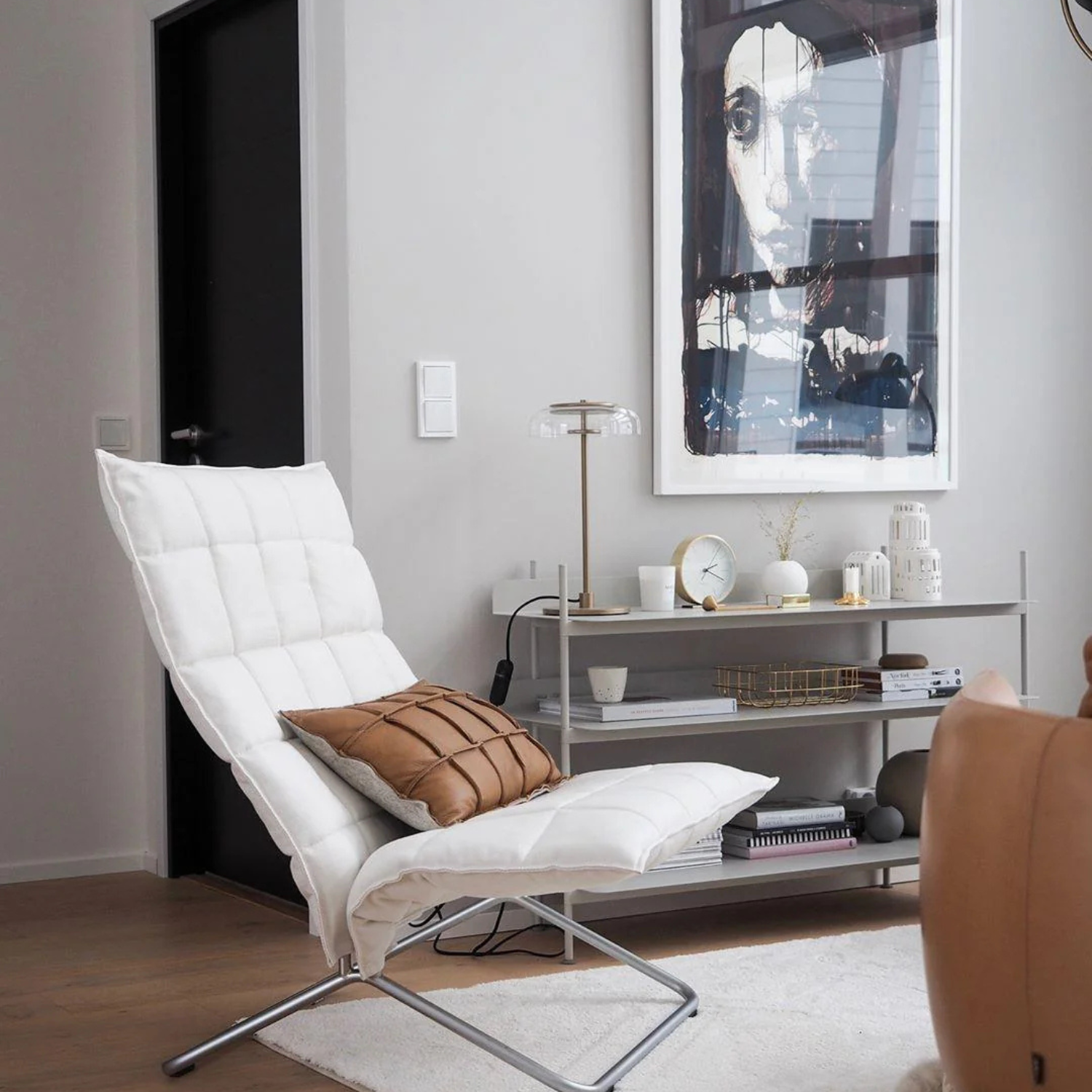 Clear Glass Table Lamp