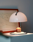 Curved Sculptural Table Lamp