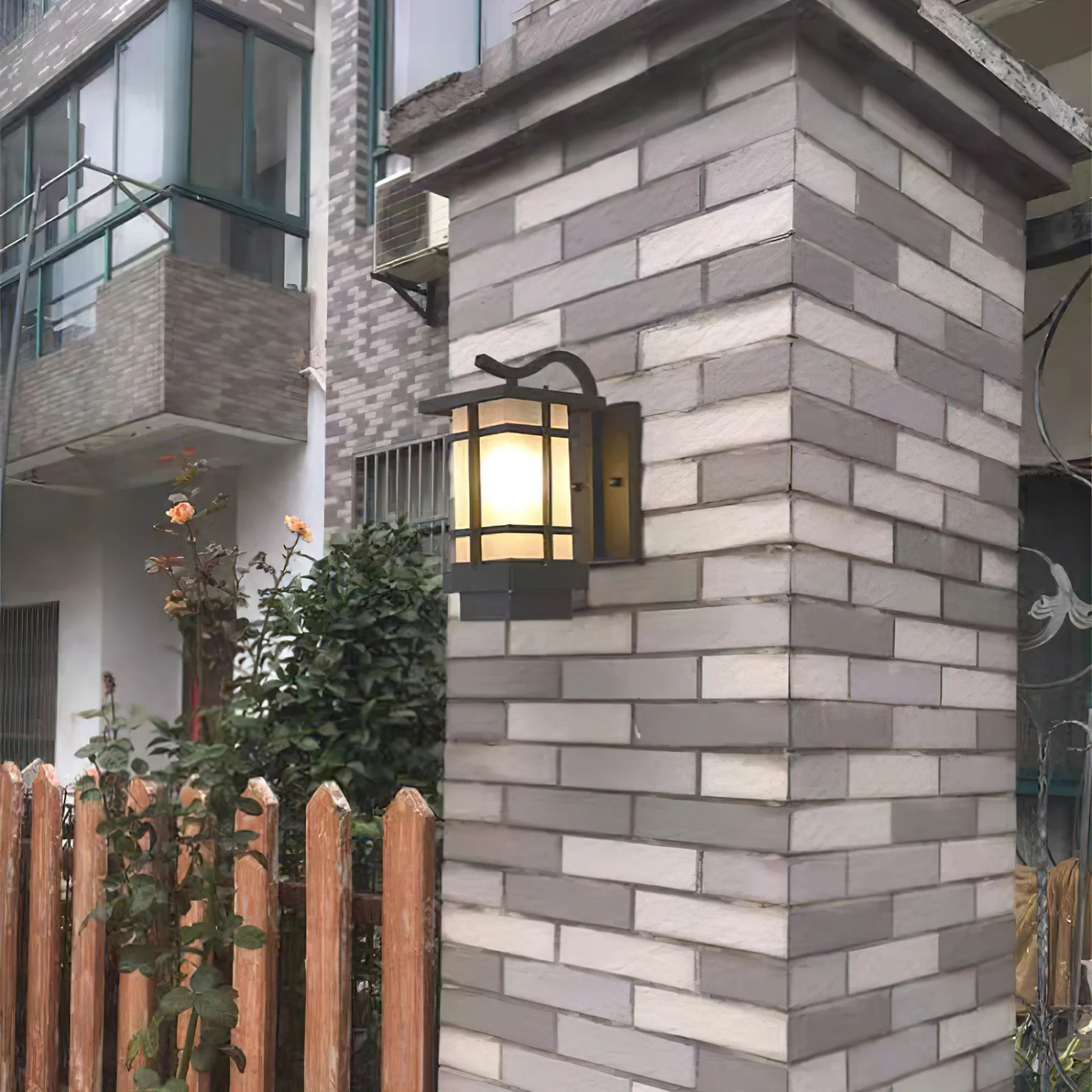 Architectural Outdoor Wall Lamp