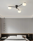 Floating Arm Globe Ceiling Lamp