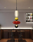 Stacked Glass Pendant Lamp