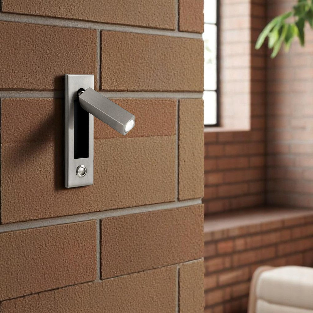 Minimalist Recessed Wall Lamp