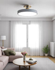 Scandinavian-Japandi Flush Ceiling Lamp