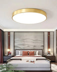 Golden Circle Ceiling Lamp