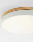 Wood Accent Ceiling Lamp