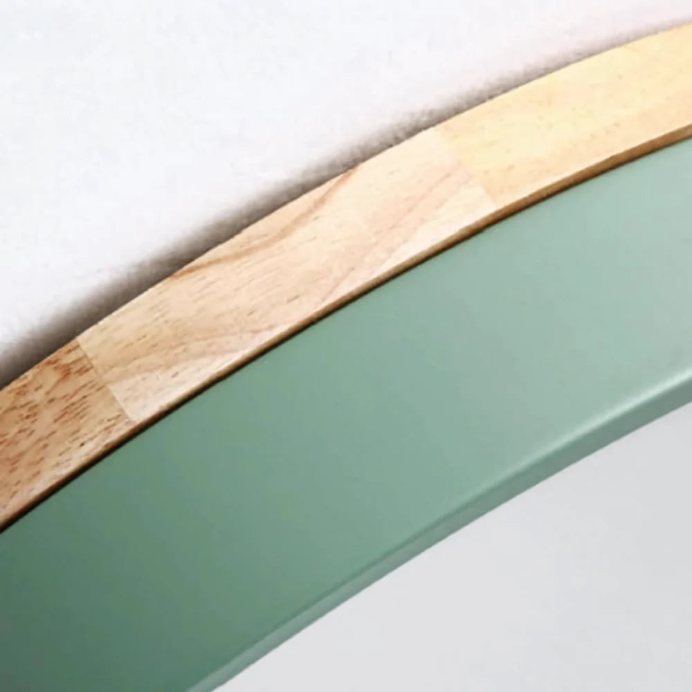 Wood Accent Ceiling Lamp