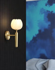 Tulip-Inspired Wall Lamp