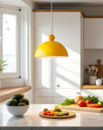 Dome-Shaped Pendant Lamp