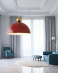 Dome-Shaped Pendant Lamp