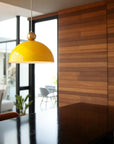 Dome-Shaped Pendant Lamp